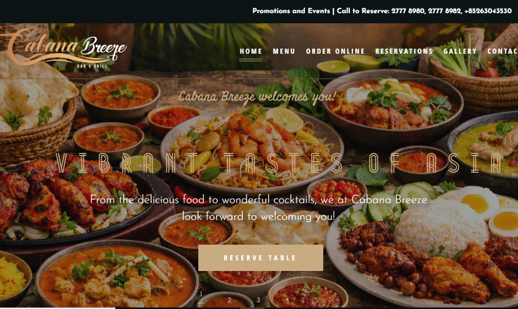 Cabana Breeze – Tiki Bar & Grill in Hong Kong